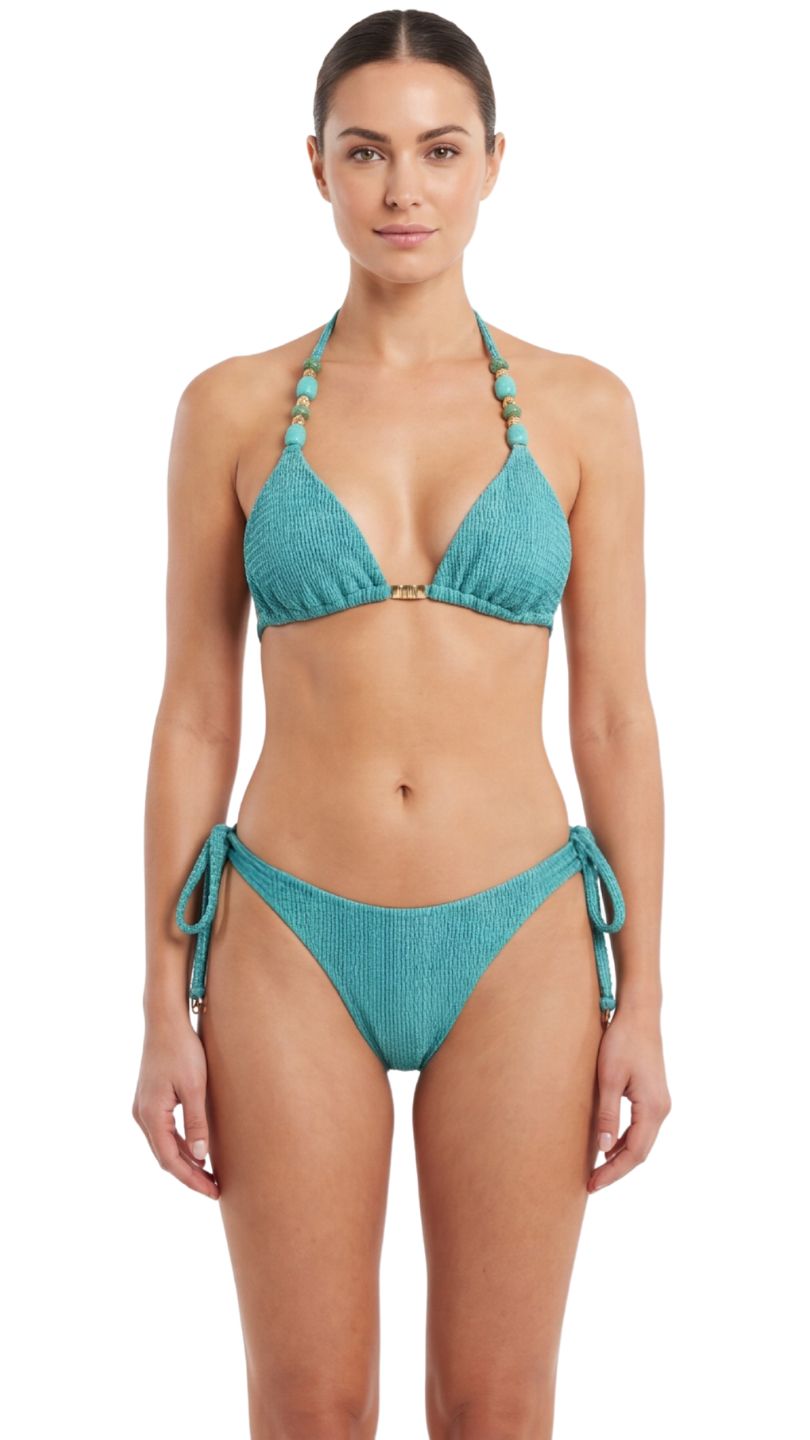 TOP Cortininha Berloque S27 Mystical Teal