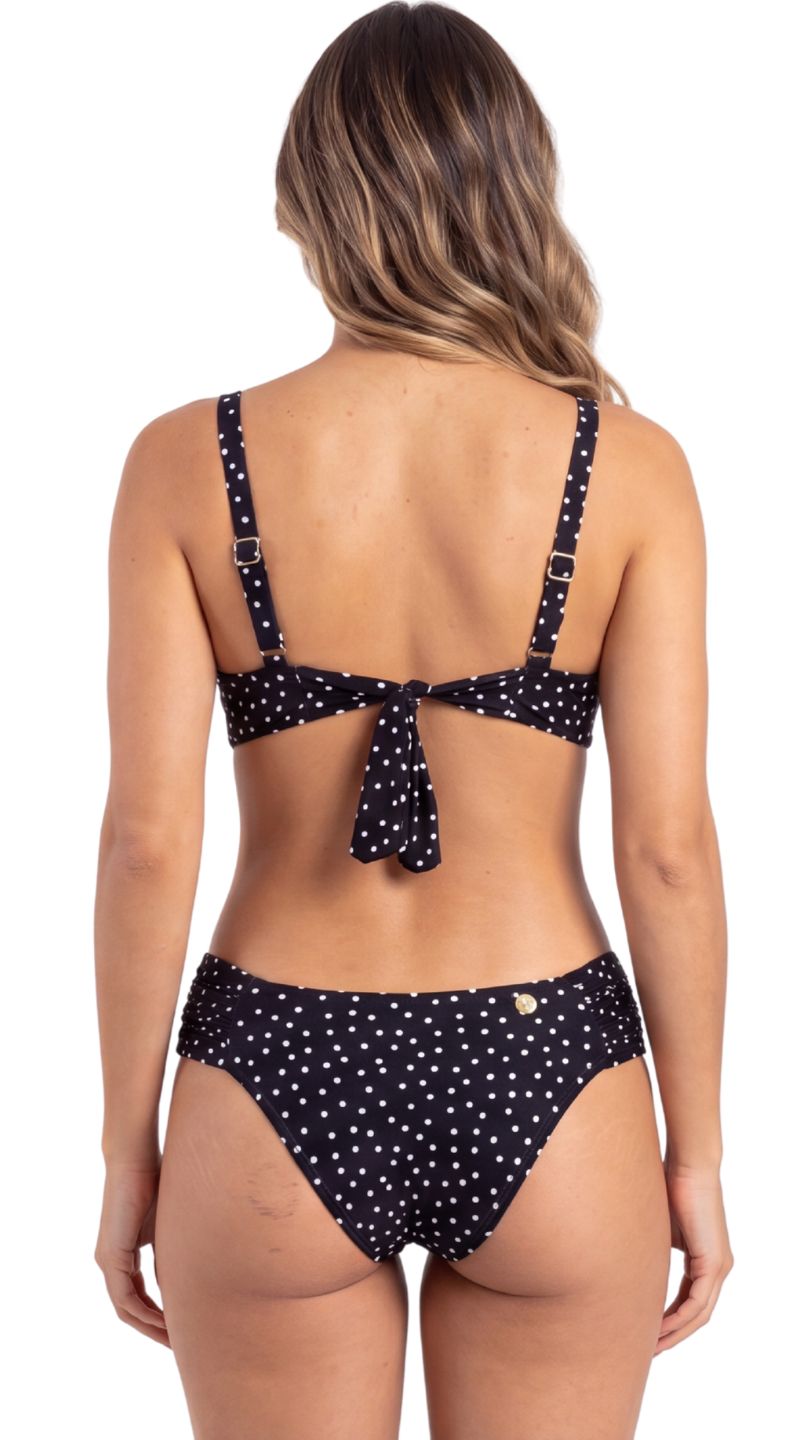 CALCINHA Borboletão S27 Póa Preto