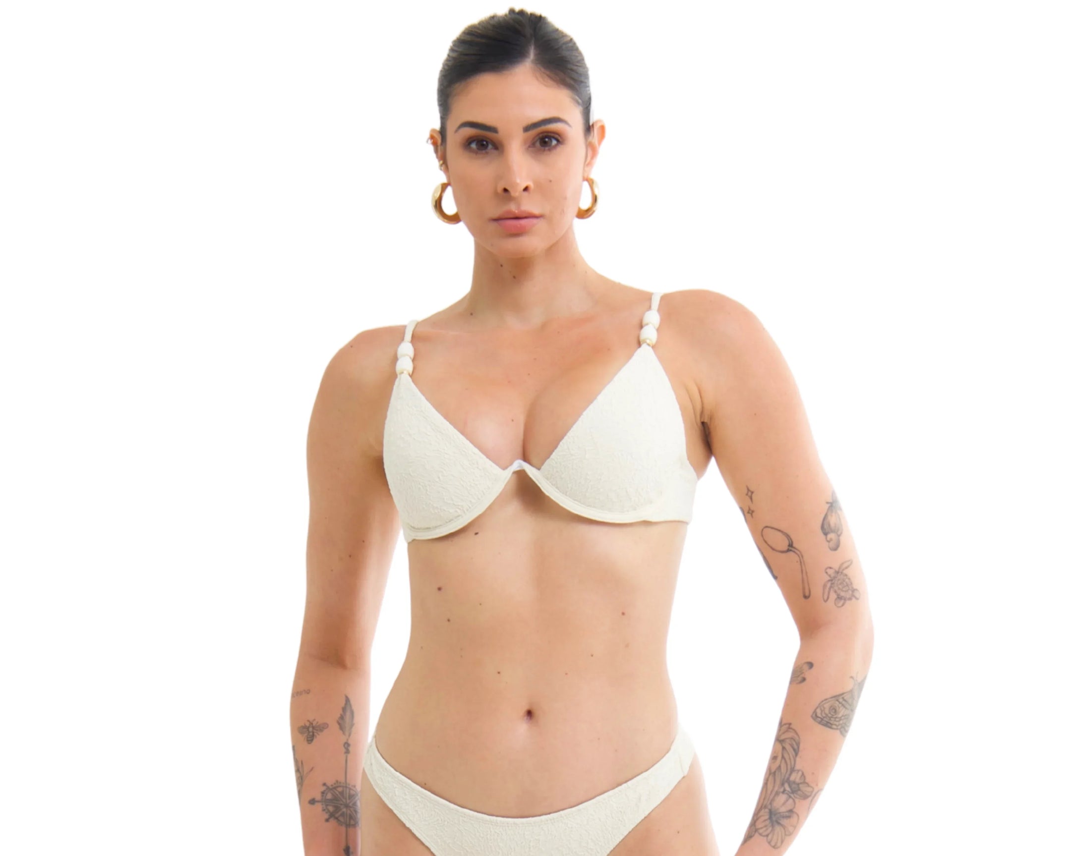 TOP Aro Berloque S26 Jacquard Vortex Off White
