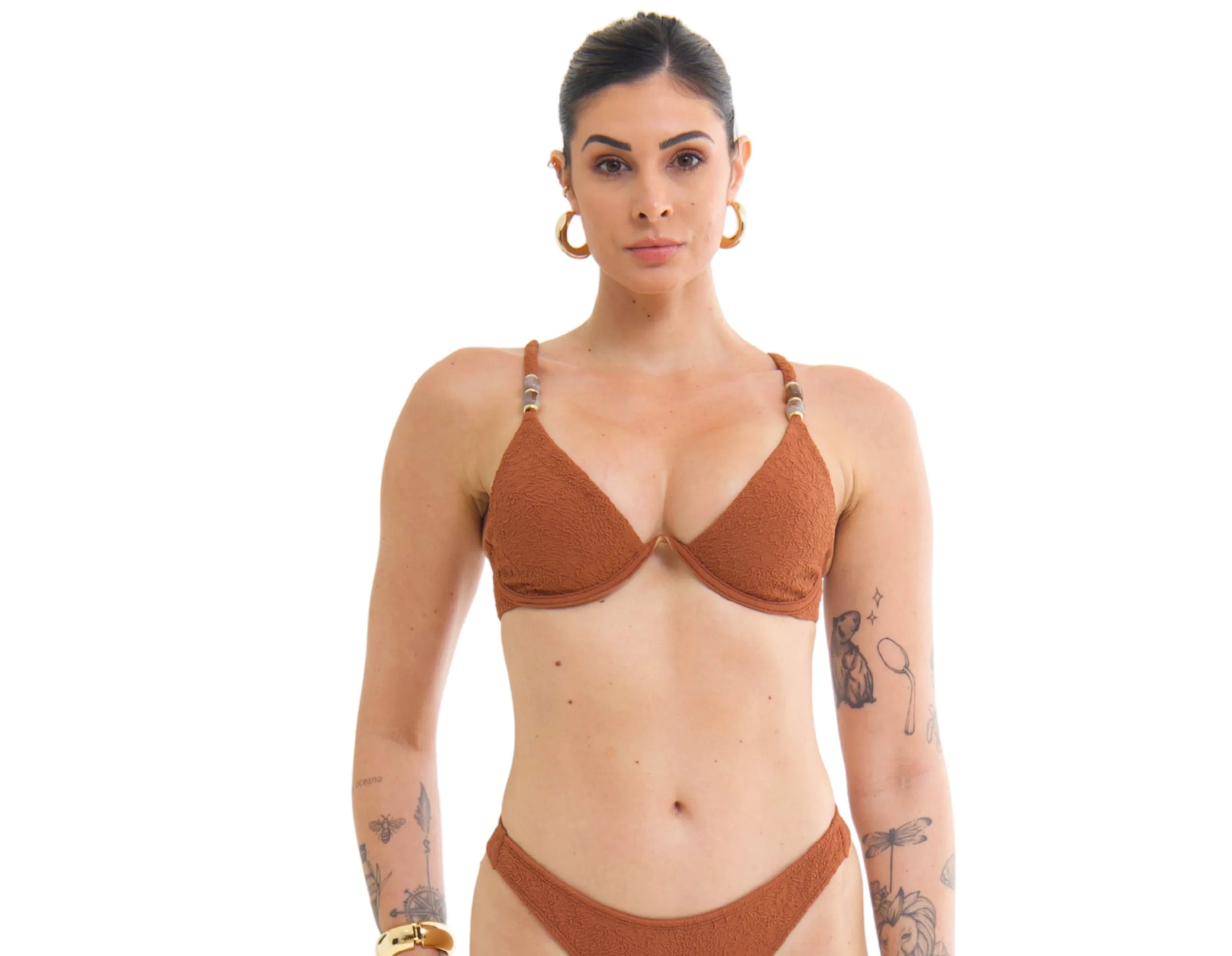 TOP Aro Berloque S26 Jacquard Vortex Terra