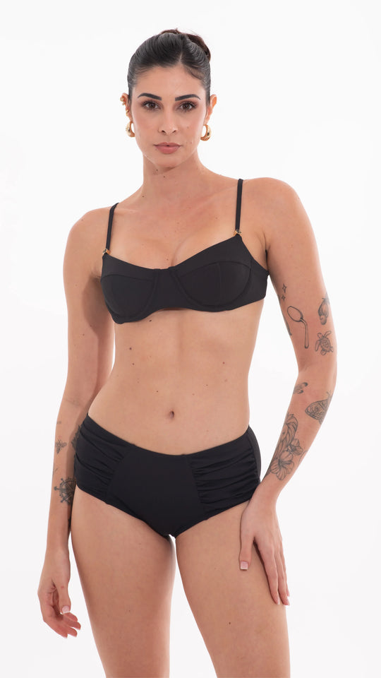 TOP 1/2 Taça Diva S26 Caneli Preto