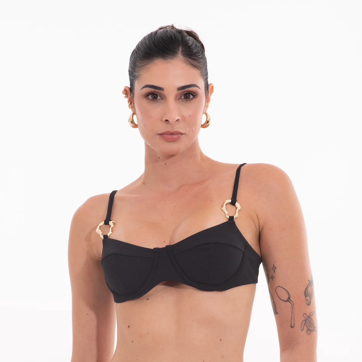 TOP Diva Metal S26 Caneli Preto
