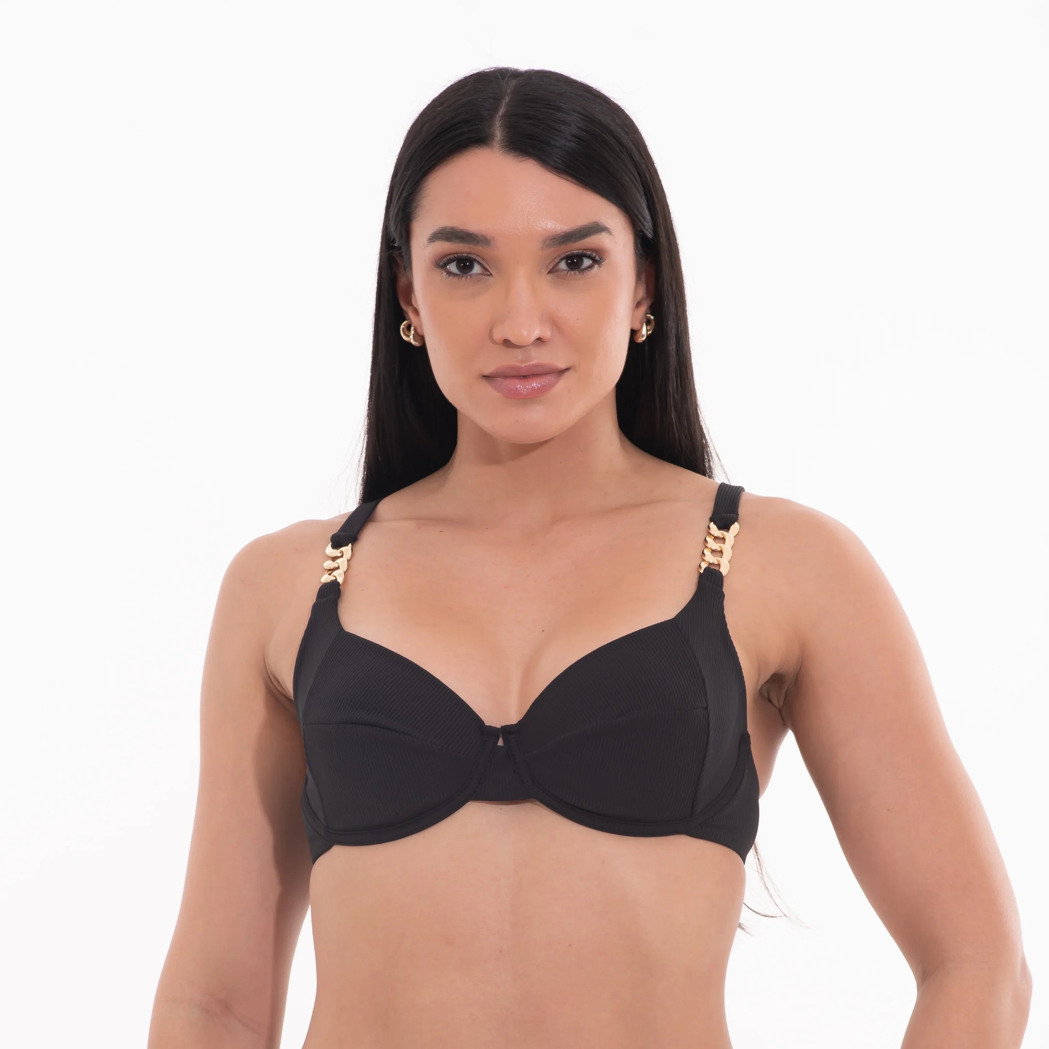 TOP Aba Metal S26 Caneli Preto