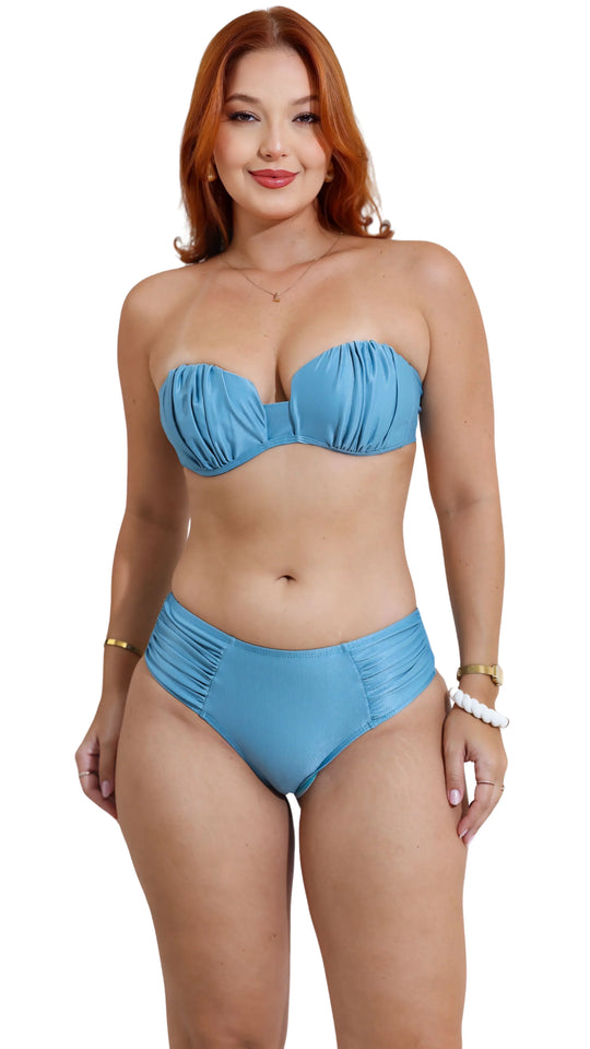 CALCINHA Asa Delta Drapê S26 Kapana Humble Blue