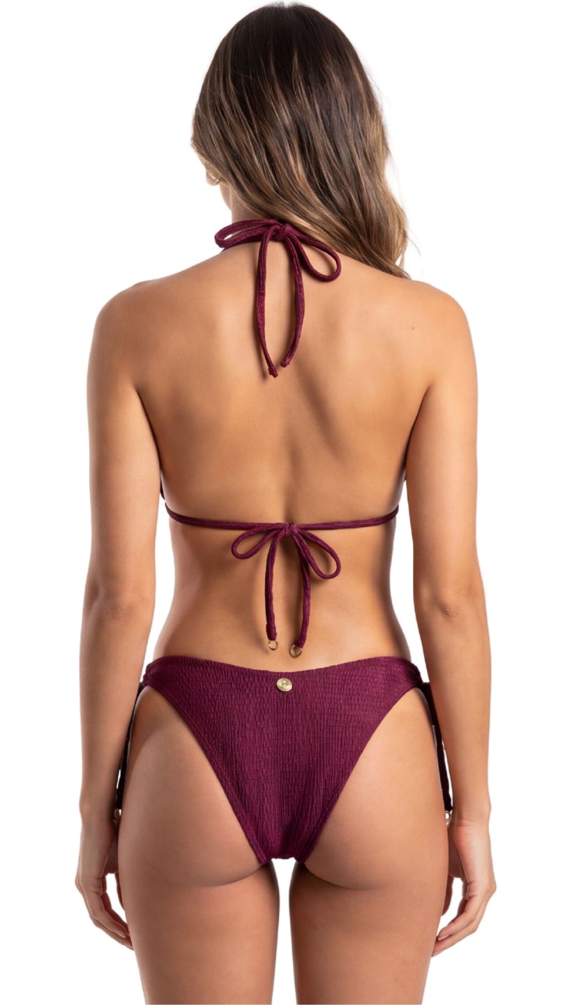 TOP Cortininha Berloque S27 Mystical Burgundy