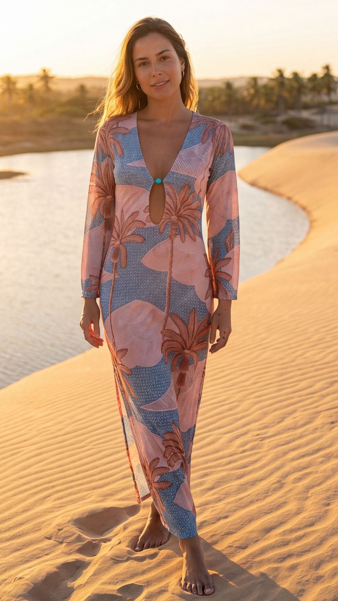 SAÍDA Vestido Sereia Curta S27 Microfibra Jeri