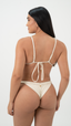 CALCINHA Tanga Trança -Off White Crespi