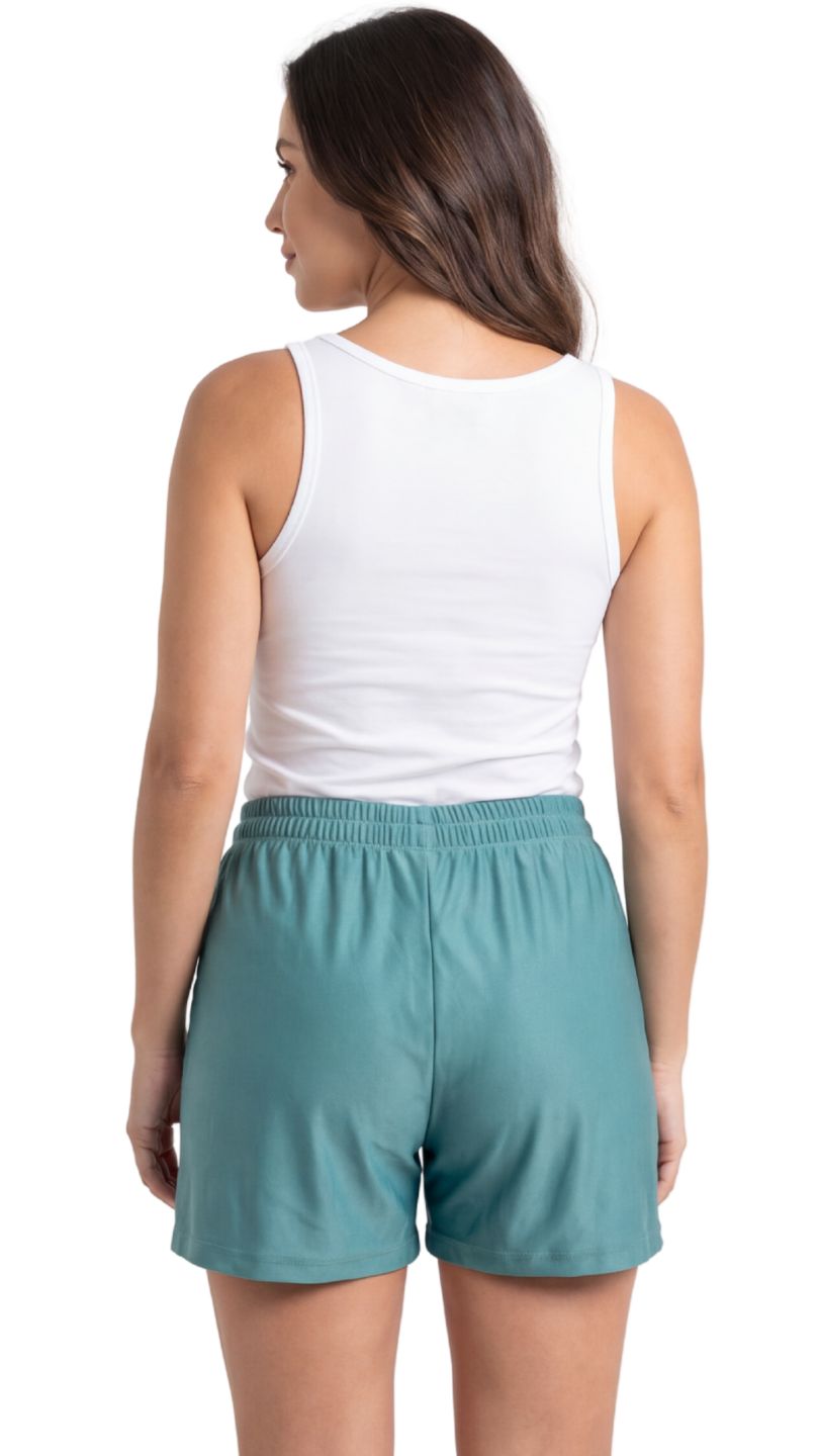 Saída Short S27 Microtec Teal