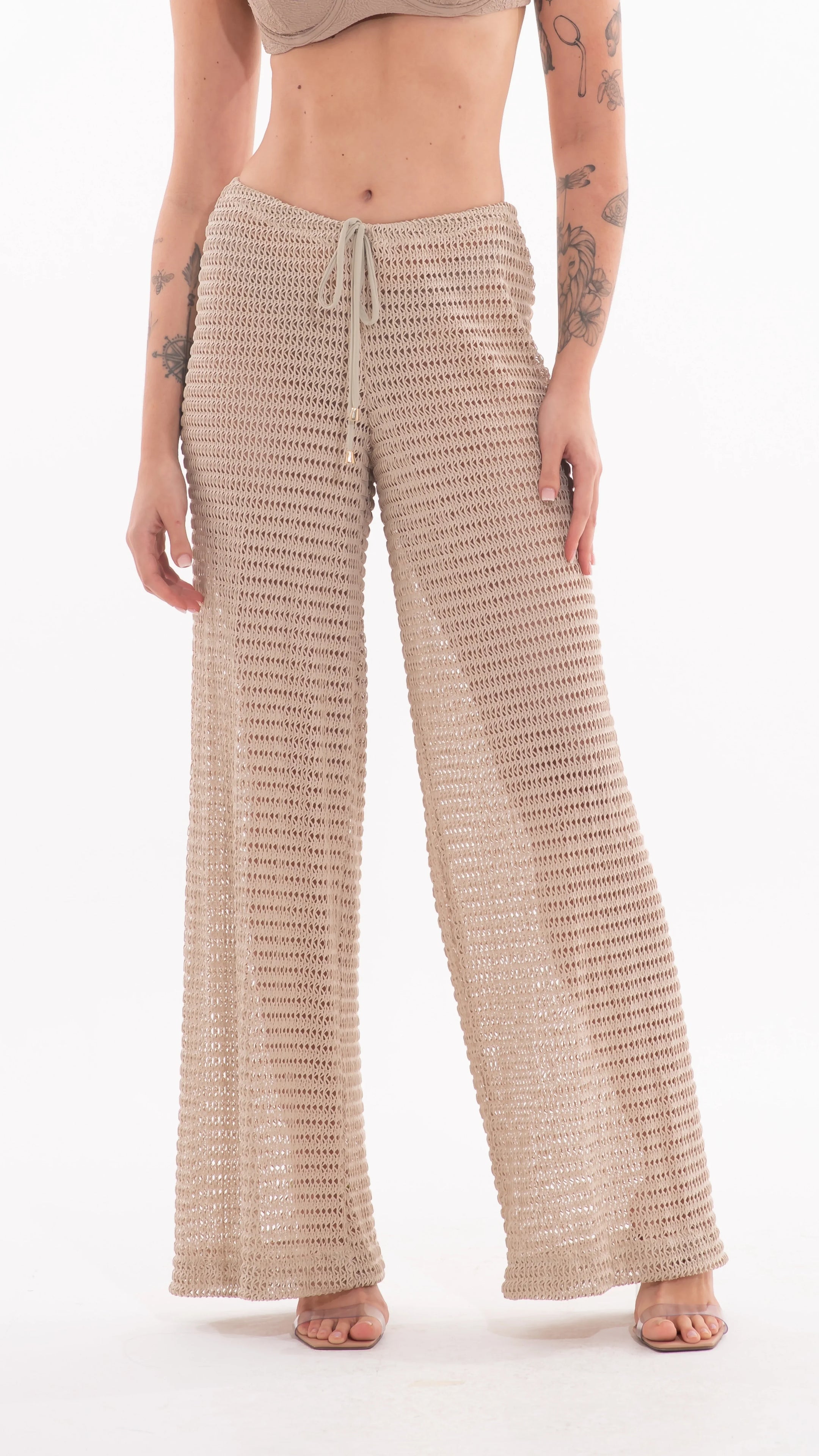 SAÍDA Calça Celine S26 Crochete Joaquina Homus