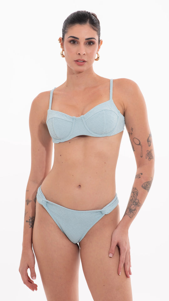 TOP 1/2 Taça Diva S26 Jacquard Vortex Moody Blue