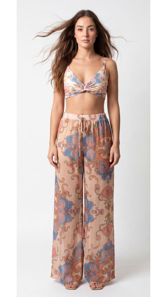 SAÍDA Calça Celine S26 Tule Aurora