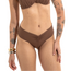 CALCINHA Tanga Drape S26 Caneli Marrom Café