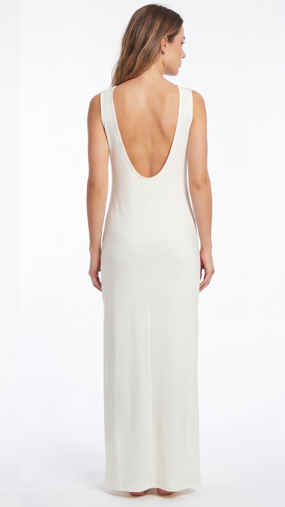 SAÍDA Vestido Laila S27 UV Champagne