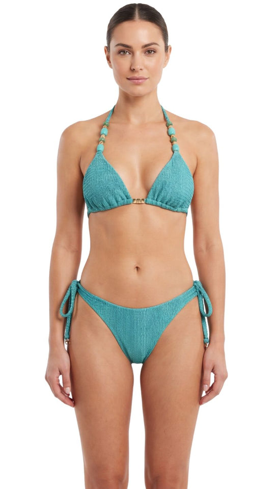 TOP Cortininha Berloque S27 Mystical Teal