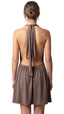 Saída Vestido Laço Curto S27 Microtec Nutella