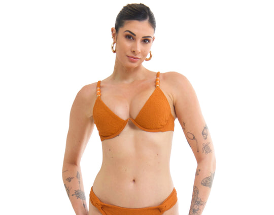 TOP Aro Berloque S26 Jacquard Vortex Ferrugem