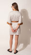 Saída Kimono S27 Poá Branco
