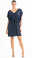 SAÍDA Caftan V S26 UV Marinho
