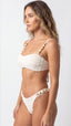 TOP Lizy Berloque S27 Jacquard Vortex Off White