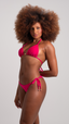 TOP Cortininha S26 Lycra Carmin