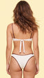 TOP Aro Franzido S27 Carmel Off White