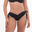 CALCINHA  Tanga Drapê Laço -Caneli Preto