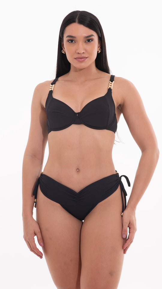 TOP Aba Metal S26 Caneli Preto