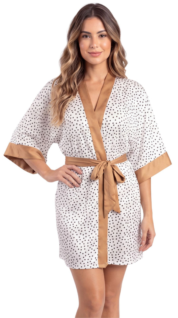 Saída Kimono S27 Póa Branco