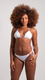 TOP Cortininha S26 Lycra Branco