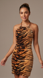 Saída Vestido Laço Curto S27 Tigre