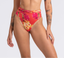 CALCINHA Hot Pant Trança  -Aquarela Laranja
