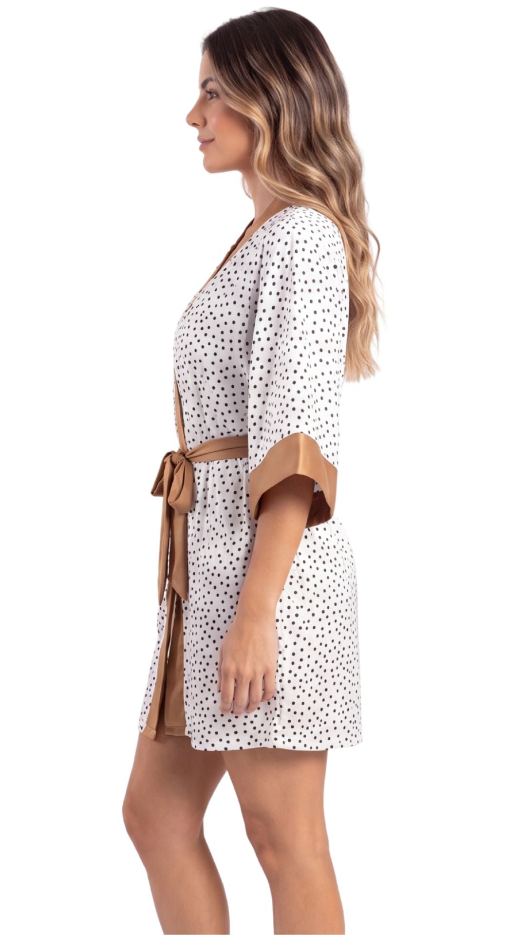 Saída Kimono S27 Póa Branco