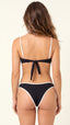 TOP Aro Franzido S27 Carmel Preto