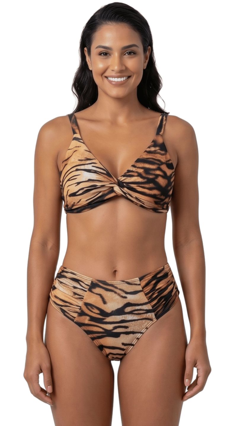 CALCINHA Asa Delta Drapê S27 Tigre