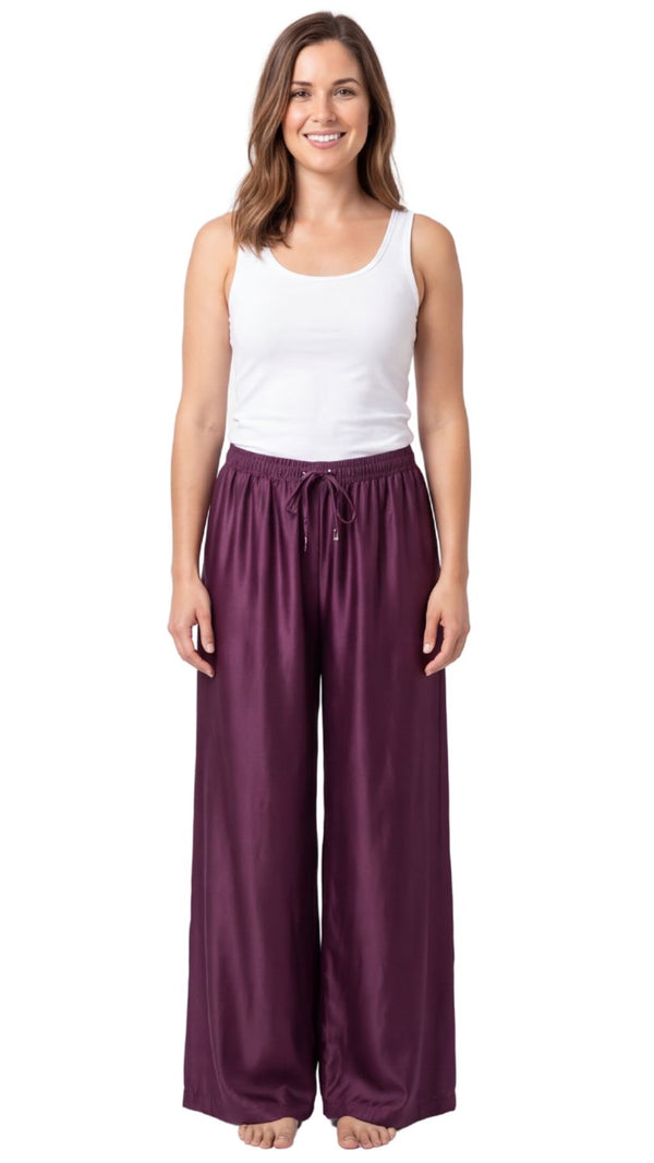 SAÍDA Calça Celine S27 Microtec Burgundy