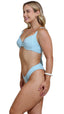 Calcinha Asa Larga Up S26 Jacquard Artisan Moody Blue