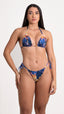 CALCINHA Lacinho Frufru S25 Aquarela Azul