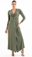 SAÍDA Longo Manga Torcido S26 UV Army Green