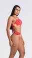 TOP Brigite S25  Aquarela Laranja