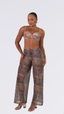 SAÍDA Calça Celine Tule Cobra