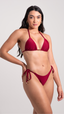 CALCINHA Lacinho Fio Duplo S26 Lycra Carmin
