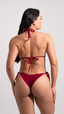 CALCINHA Lacinho Fio Duplo S26 Lycra Carmin