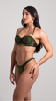 CALCINHA Tanga Trança S26 Flicker Deep Green