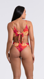 TOP Brigite S25  Aquarela Laranja
