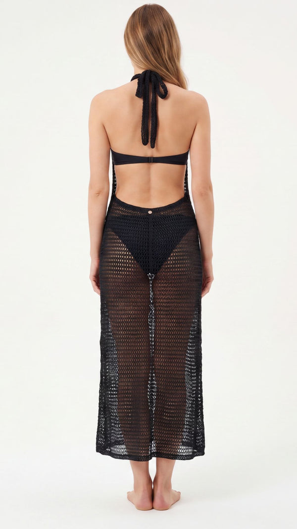 SAÍDA Longo Laço Metal S26 Crochete Joaquina Preto