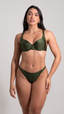 TOP Aba Trança S26 Flicker Deep Green
