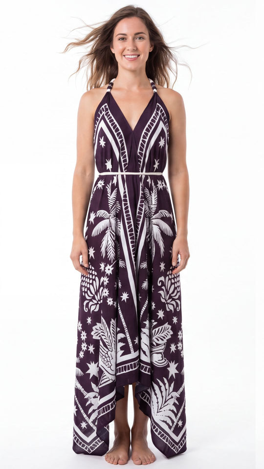 SAÍDA Vestido Lenço S26 Encanto