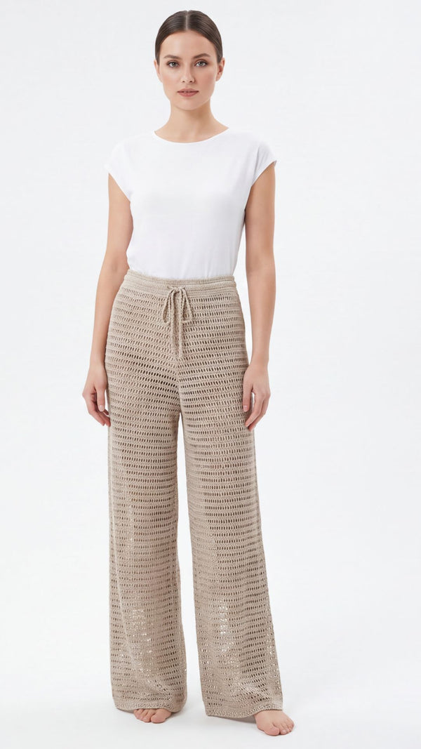 SAÍDA Calça Celine S26 Crochete Joaquina Homus