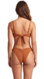 Conjunto (TOP Aro Berloque + CALCINHA Clau) Jacquard Vortex