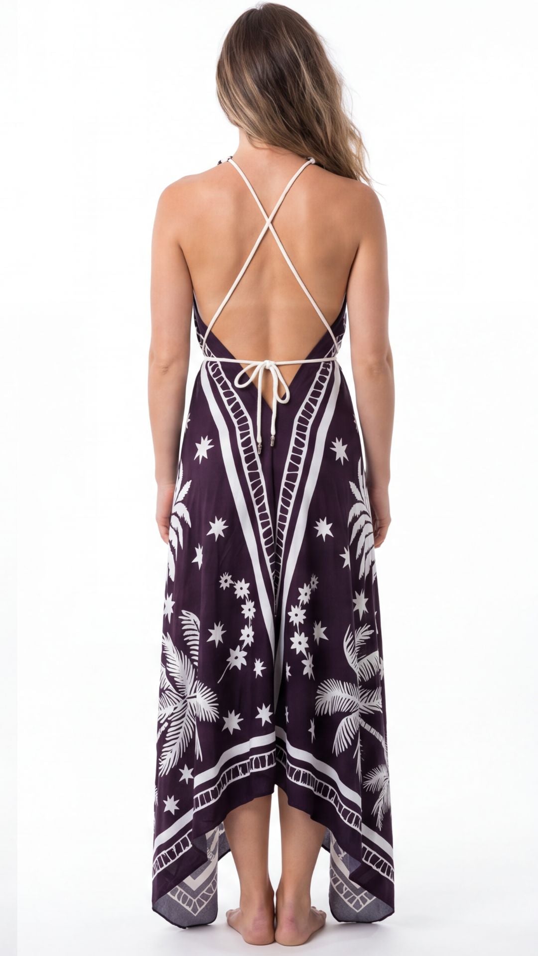 SAÍDA Vestido Lenço S26 Encanto